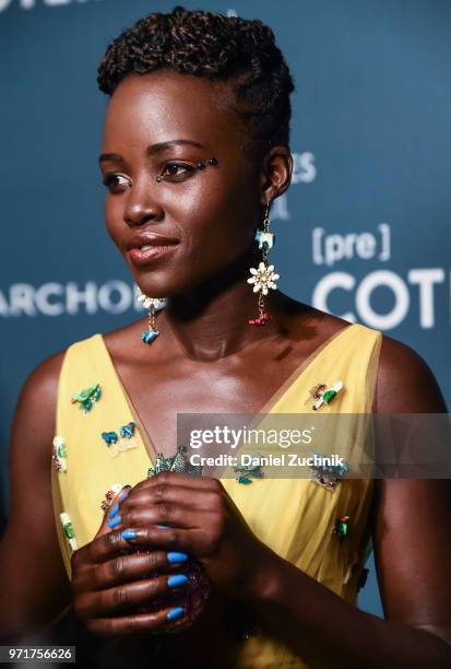 Lupita Nyong'o attends the 22nd Annual Accessories Council ACE Awards at Cipriani 42nd Street on June 11, 2018 in New York City.