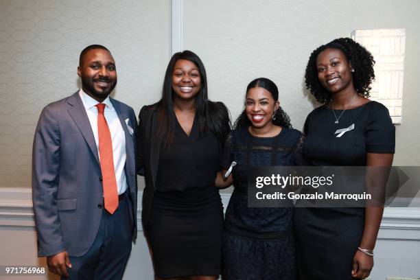 Michael Thomas, Alexis Jones, Aisha Rajput and N'dea Hallett during the Prep for Prep Lilac Ball, Celebrating 40 Years Of Launching Leaders on June...