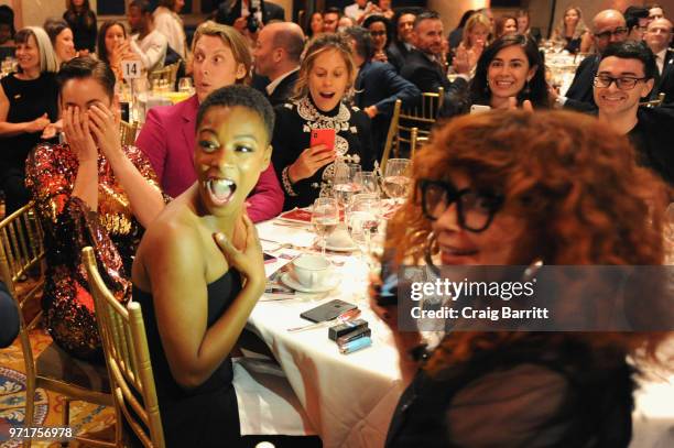 Samira Wiley and Natasha Lyonne attend The Trevor Project TrevorLIVE NYC at Cipriani Wall Street on June 11, 2018 in New York City.