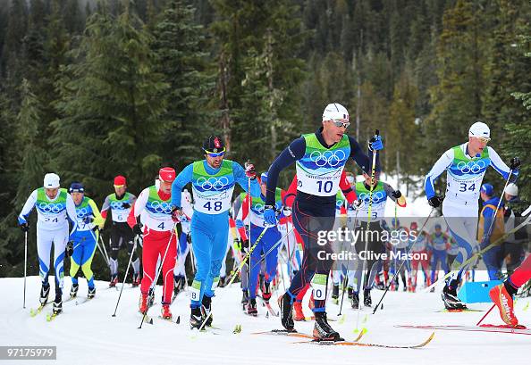 Cross-Country Skiing Men's 50 km Mass Start Classic - Day 17 Cross-Country Skiing Men's 50 km Mass Start Classic - Day 17