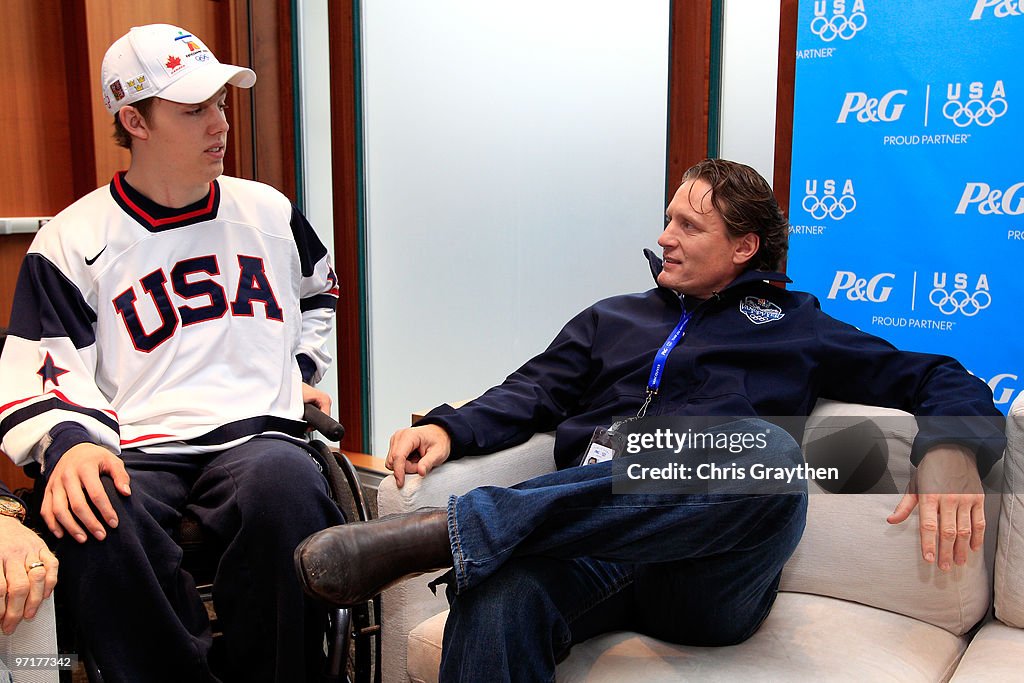 Mrs. Jeremy Roenick NHL great Jeremy Roenick visits the P&G Family Home on Februiary 27 ...