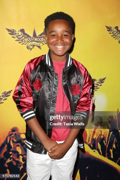 Jailen Bates attends the Spreading the Love into summer event sponsored by The Rage at The Canyon Club on June 11, 2018 in Agoura Hills, California.