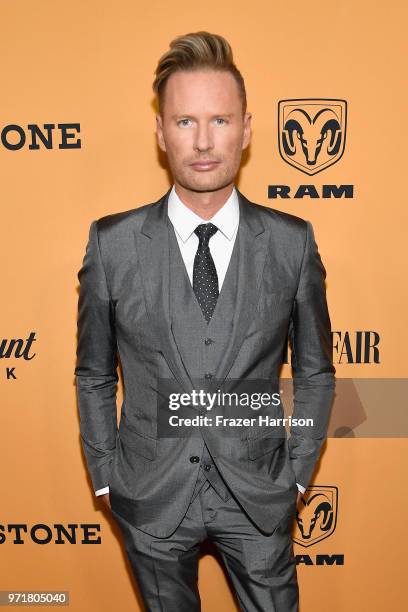 Brian Tyler attends "Yellowstone" premiere at Paramount Pictures on June 11, 2018 in Los Angeles, California.