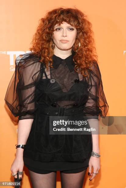 Actress Natasha Lyonne attends the 2018 TrevorLIVE Gala at Cipriani Wall Street on June 11, 2018 in New York City.