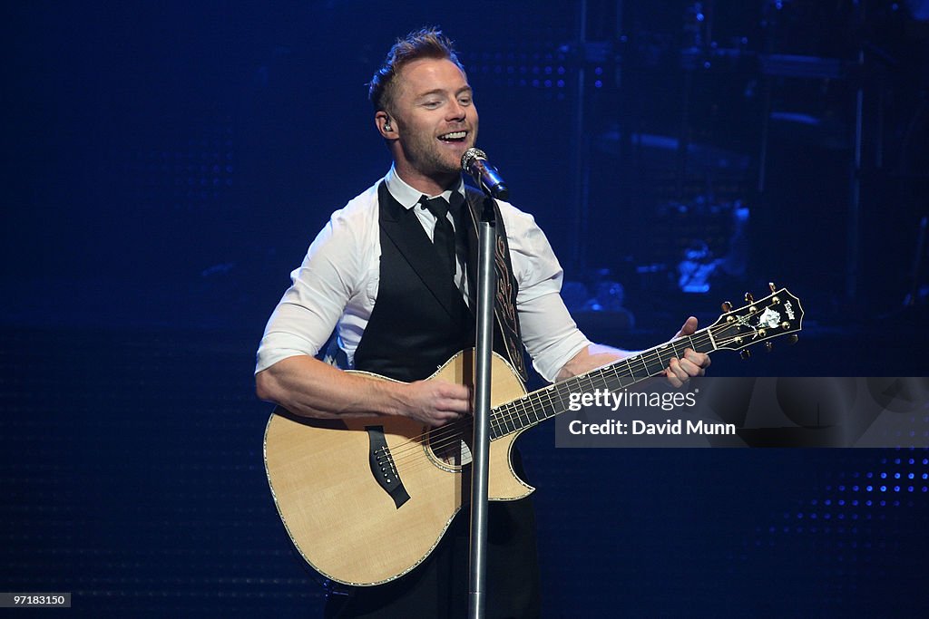 Ronan Keating Performs At Liverpool Empire