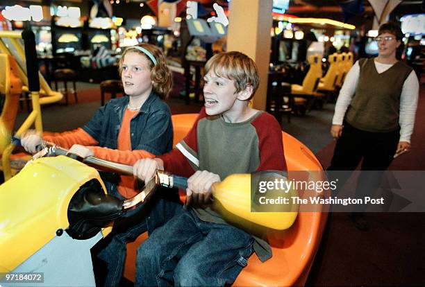 Arundel Mills, Hanover, Maryland--PHOTOGRAPHER-MARVIN JOSEPH/TWP--CAPTION-COVER STORY on Arundel Mills one year after it's opening. One year and 14...