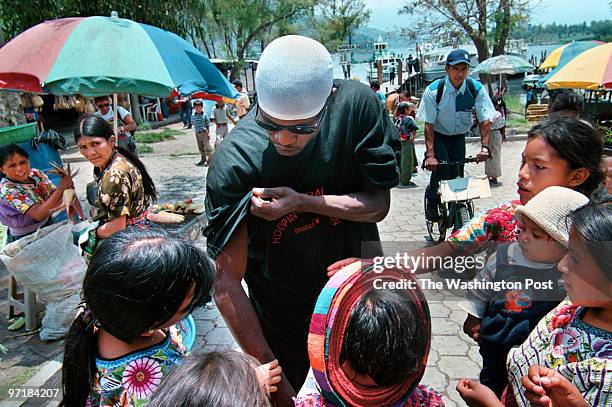 Sarah L. Voisin DC based, Hoops Sagrado, goes to Guatemala for its third annual trip. The group of primarily African American youth teach basketball...