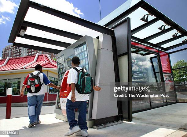 McDonald's new "Redbox", in position on Rockville Pike adjacent to a Metro stop, is a sophisticated vending machine that sells food, toiletries, and...
