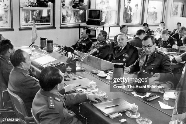 Un Command United Nations Command Military Armistice Commission Photos et images ...