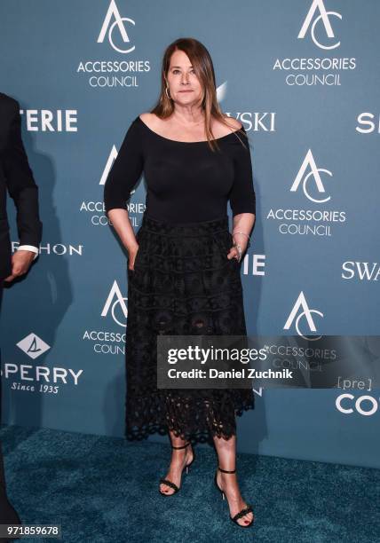 Lorraine Bracco attends the 22nd Annual Accessories Council ACE Awards at Cipriani 42nd Street on June 11, 2018 in New York City.