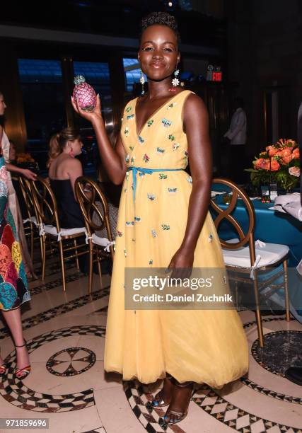 Lupita Nyong'o attends the 22nd Annual Accessories Council ACE Awards at Cipriani 42nd Street on June 11, 2018 in New York City.