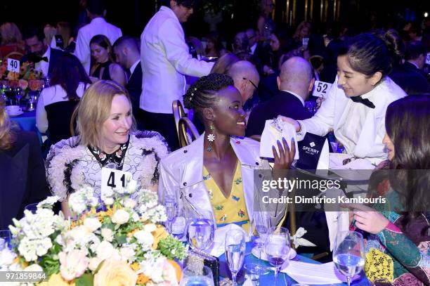 Lupita Nyong'o attends the 22nd Annual Accessories Council ACE Awards at Cipriani 42nd Street on June 11, 2018 in New York City.