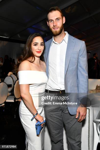 Tony Cingrani attends the Fourth Annual Los Angeles Dodgers Foundation Blue Diamond Gala at Dodger Stadium on June 11, 2018 in Los Angeles,...