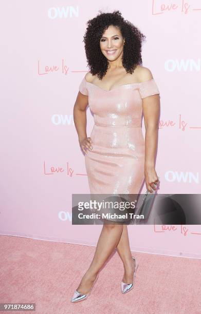 Wendy Davis attends the Los Angeles premiere of OWN's "Love Is_" held at NeueHouse Hollywood on June 11, 2018 in Los Angeles, California.