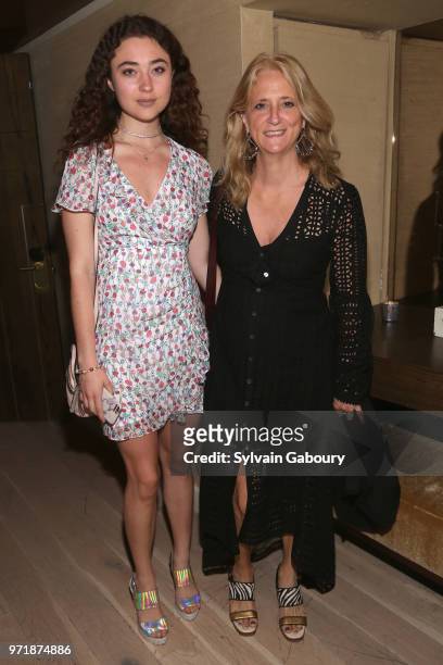 Violet Savage and Nanette Lepore attend The Cinema Society With Hard Rock Hotel & Casino Atlantic City And North Shore Animal League America Host The...