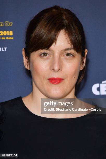 Valerie Donzelli attends the 'Les Nuits En Or 2018' dinner gala at UNESCO on June 11, 2018 in Paris, France.