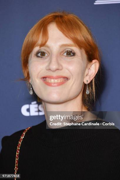Actress Lolita Chammah attends the 'Les Nuits En Or 2018' dinner gala at UNESCO on June 11, 2018 in Paris, France.