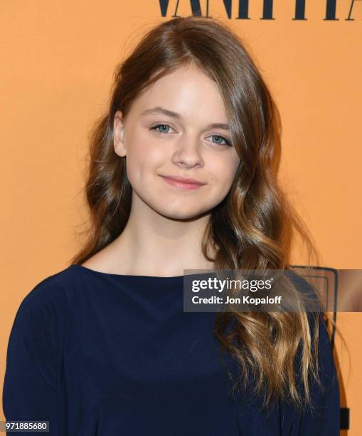 Kylie Rogers attends the premiere of Paramount Pictures' "Yellowstone" at Paramount Studios on June 11, 2018 in Hollywood, California.