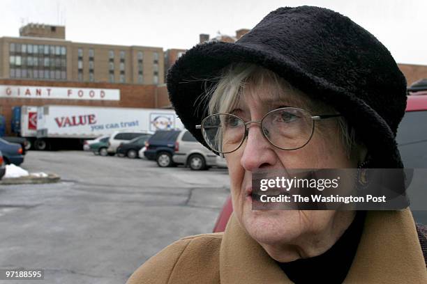 Helen O'Leary has been shopping at Giant food stores for more than 40 years. She chatted with us just outside the Giant food store on Wisconsin Ave....