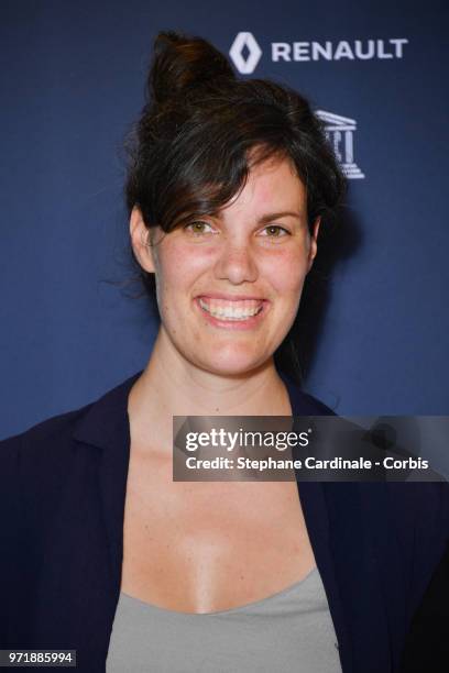 Sophie Linnenbaum attends the 'Les Nuits En Or 2018' dinner gala at UNESCO on June 11, 2018 in Paris, France.