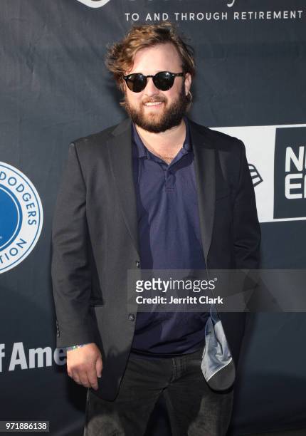 Haley Joel Osment attends the 4th Annual Los Angeles Dodgers Foundation Blue Diamond Gala at Dodger Stadium on June 11, 2018 in Los Angeles,...