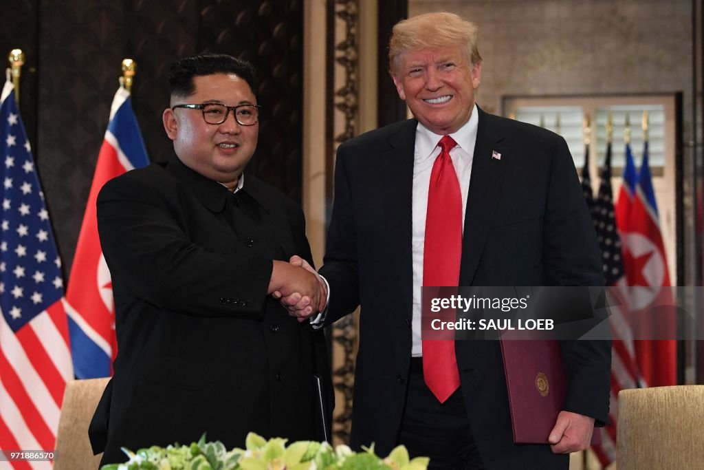 TOPSHOT-SINGAPORE-US-NKOREA-DIPLOMACY-SUMMIT