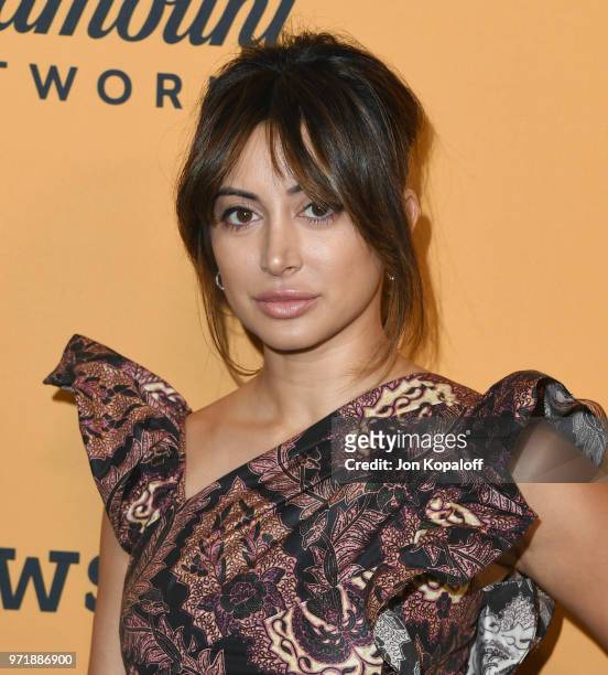 Noureen DeWulf attends the premiere of Paramount Pictures' "Yellowstone" at Paramount Studios on June 11, 2018 in Hollywood, California.