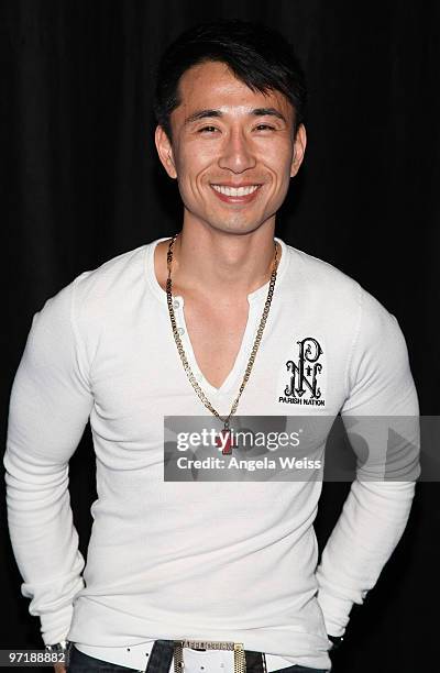 Actor James Kyson Lee attends Kat Kramer's Films That Changed The World screening of 'The Cove' at KTLA Studios on February 28, 2010 in Los Angeles,...