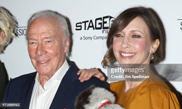 Actors Christopher Plummer and Vera Farmiga attend the screening of Sony Pictures Classics' "Boundaries" hosted by The Cinema Society with Hard Rock...