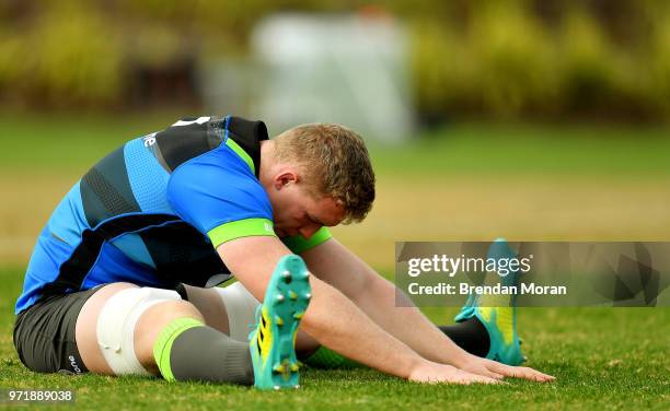 Melbourne , Australia - 12 June 2018; Dan Leavy during Ireland rugby squad training at St Kevin's College in Melbourne, Australia.