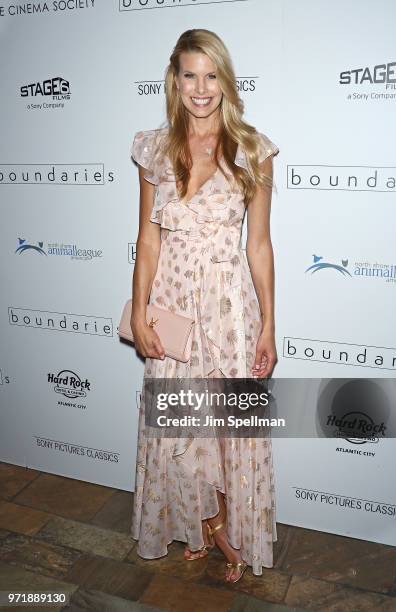 Beth Stern attends the screening of Sony Pictures Classics' "Boundaries" hosted by The Cinema Society with Hard Rock Hotel and Casino Atlantic City...