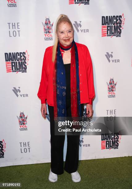 Actress Sally Kirkland attends the screening of "An American In Texas" at the 2018 Dances With Films Festival at TCL Chinese 6 Theatres on June 11,...