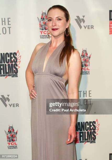 Actress Annie Cavalero attends the screening of "An American In Texas" at the 2018 Dances With Films Festival at TCL Chinese 6 Theatres on June 11,...