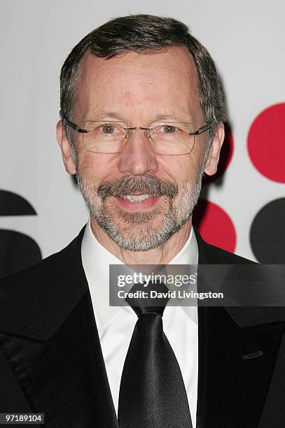 Disney/Pixar Animation president Ed Catmull attends the 8th Annual Visual Effects Society Awards at Hyatt Regency Century Plaza on February 28, 2010...