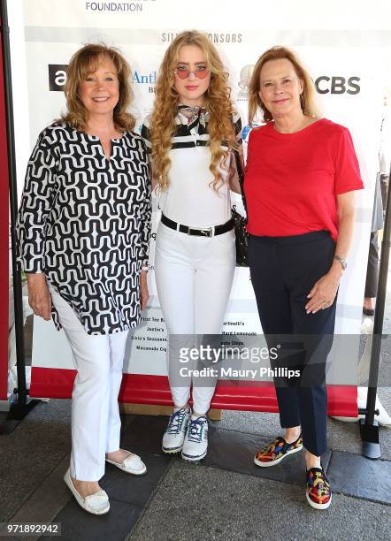 Cyd Wilson, Kathryn Newton and JoBeth Williams attend SAG-AFTRA Foundation's 9th Annual L.A. Golf Classic benefiting emergency sssistance at Lakeside...