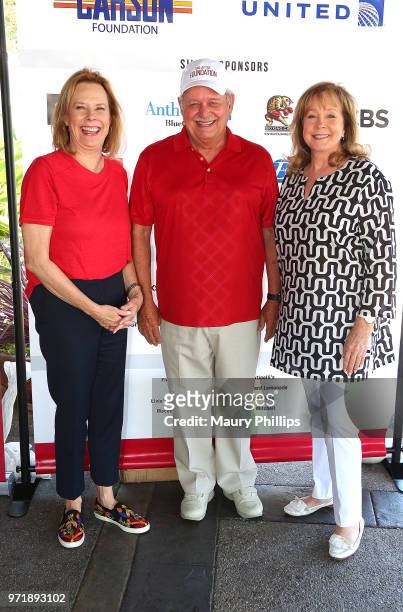 JoBeth Willians, David Hutton and Cyd Wilson attend SAG-AFTRA Foundation's 9th Annual L.A. Golf Classic benefiting emergency sssistance at Lakeside...