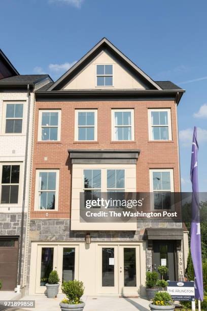 The Arlington model home at Mateny Hill on June 1, 2018 in Germntown Maryland.