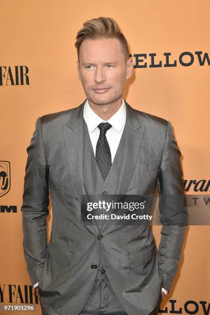 Brian Tyler attends the "Yellowstone" World Premiere at Paramount Studios on June 11, 2018 in Los Angeles, California.