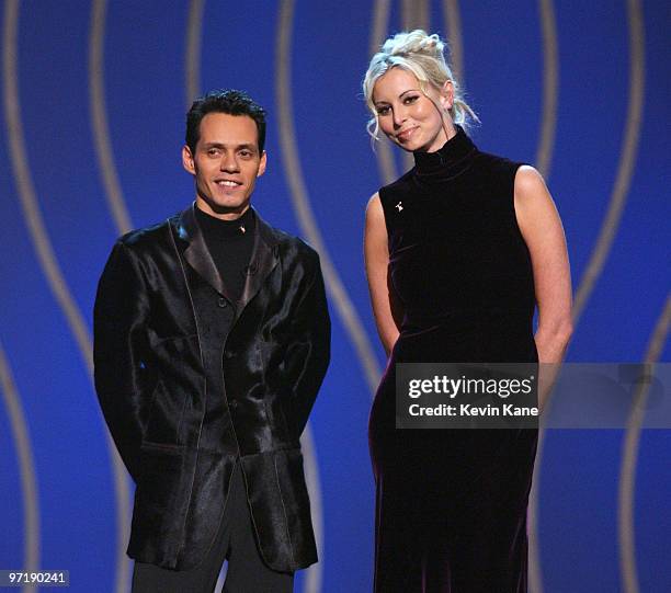 Marc Anthony and Niki Taylor