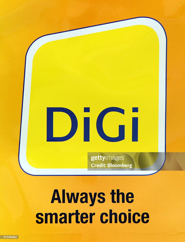 The logo of is displayed at the company's Digi