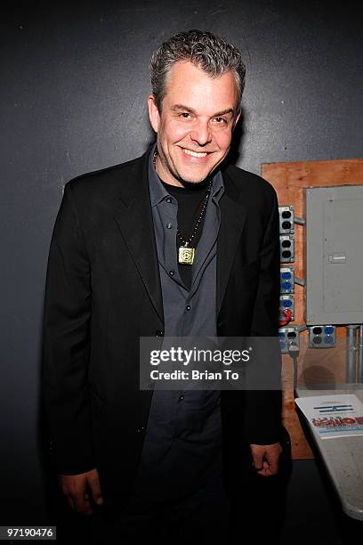 Danny Huston attends Kat Kramer's films that changed the world series - "The Cove" screening at Sunset Bronson Studios on February 28, 2010 in Los...