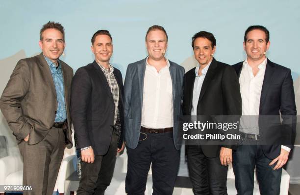 Indiewire Executive Editor and Moderator Michael Schneider,YouTube Orginals, Head of Comedy Development Dustin Davis, Cobra Kai Co-Creator Josh...