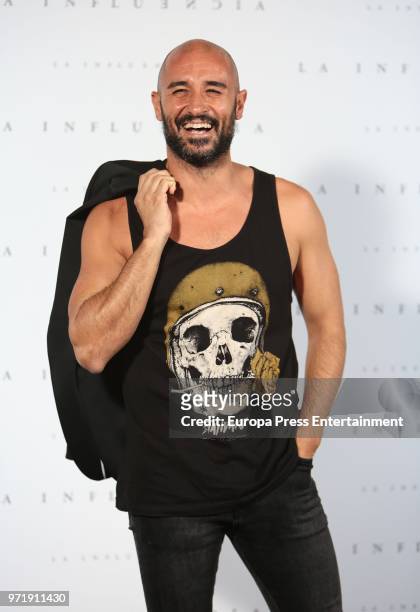 Alain Hernandez attends 'La Influencia' photocall on June 11, 2018 in Madrid, Spain.
