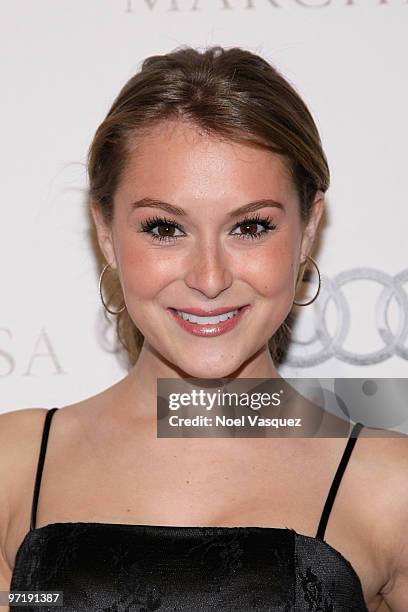 Alexa Vega attends Camilla Belle's Oscar fashion party at Cecconi's Restaurant on February 28, 2010 in Los Angeles, California.
