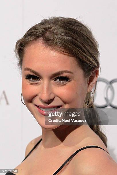 Alexa Vega attends Camilla Belle's Oscar fashion party at Cecconi's Restaurant on February 28, 2010 in Los Angeles, California.