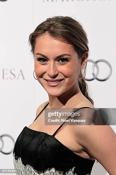 Alexa Vega attends Camilla Belle's Oscar fashion party at Cecconi's Restaurant on February 28, 2010 in Los Angeles, California.