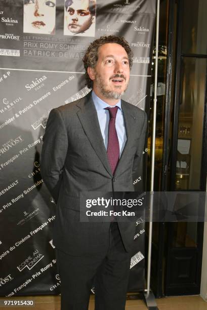 Actor Guillaume Gallienne attends the 36th Romy Schneider & Patrick Dewaere Award Ceremony at Hotel Lancaster on June 11, 2018 in Paris, France.