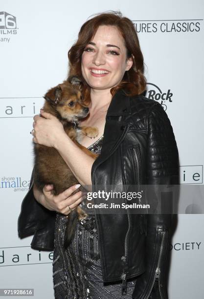 Actress Laura Michelle Kelly attends the screening of Sony Pictures Classics' "Boundaries" hosted by The Cinema Society with Hard Rock Hotel and...