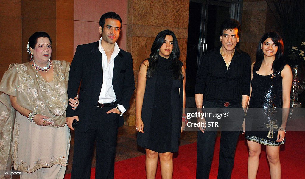 Jitendra Rai Actor Indian Bollywood actor Jitendra arrive at a soiree held by Head of ...