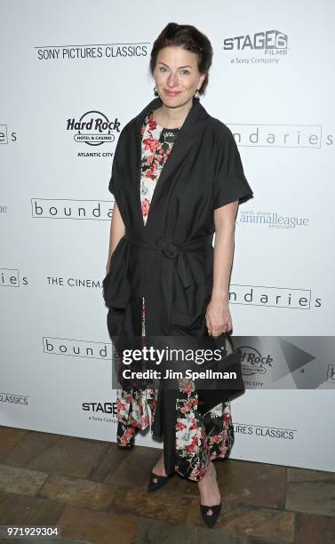 Marina Rust Connor attends the screening of Sony Pictures Classics' "Boundaries" hosted by The Cinema Society with Hard Rock Hotel and Casino...